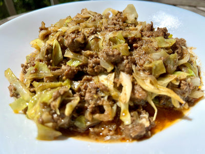 Ground Mince with Cabbage
