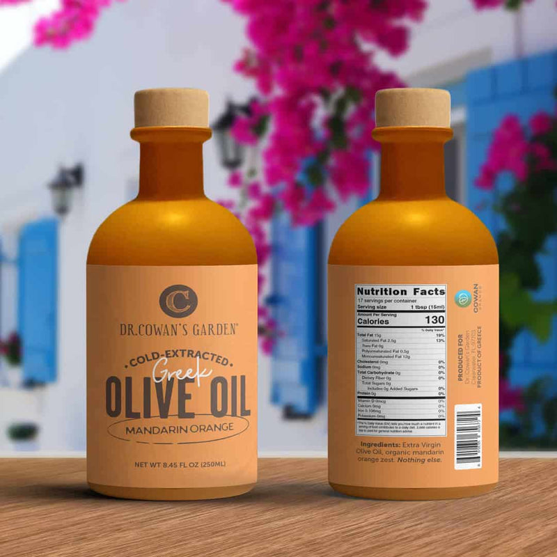 Mandarin Orange Infused High Polyphenol Olive Oil