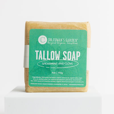 Spearmint and Clove Tallow Soap