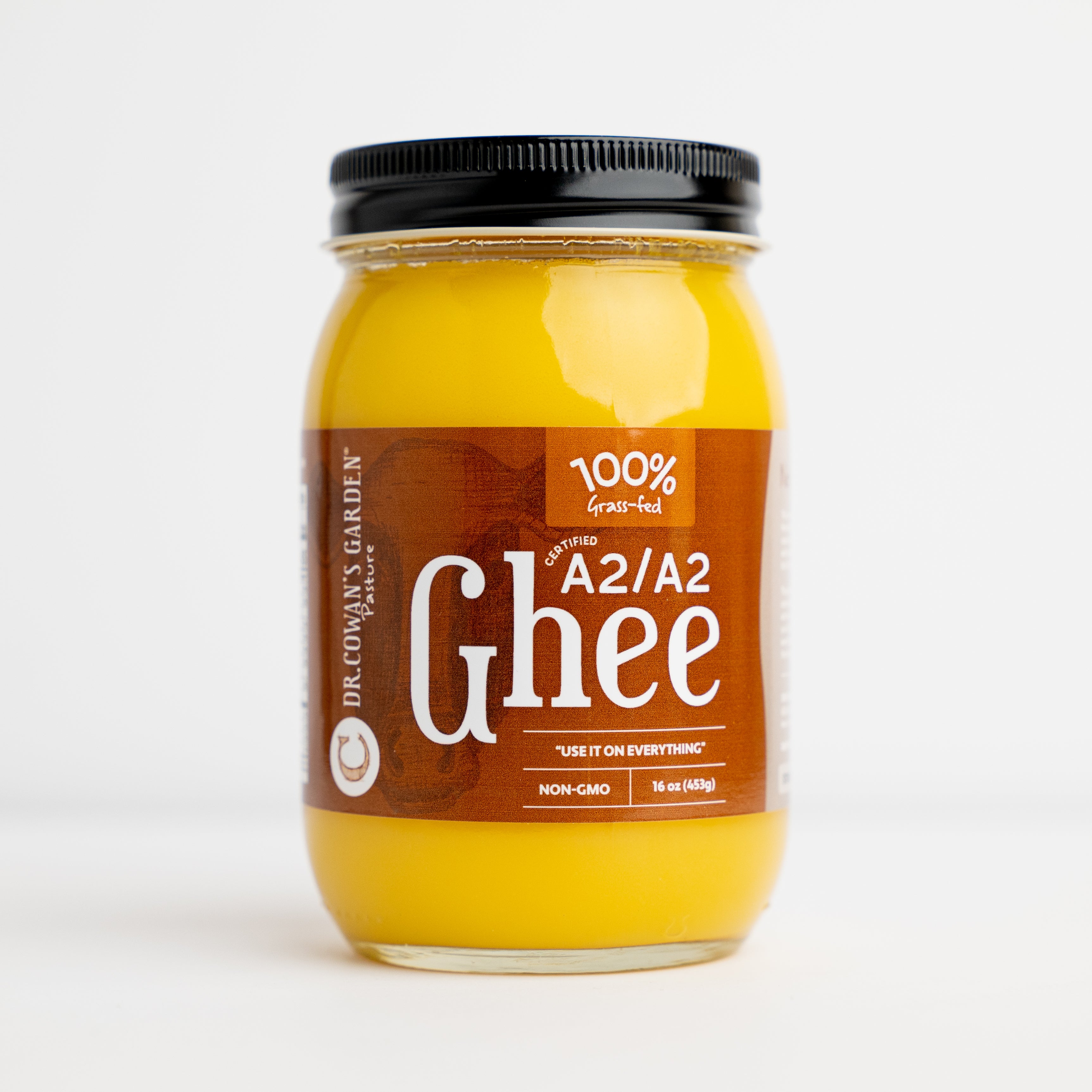 A2/A2 Certified Ghee, GrassFed Ghee, 16 oz Dr. Cowan's Garden