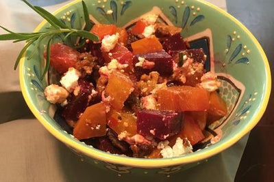 Red and Gold Beet Salad