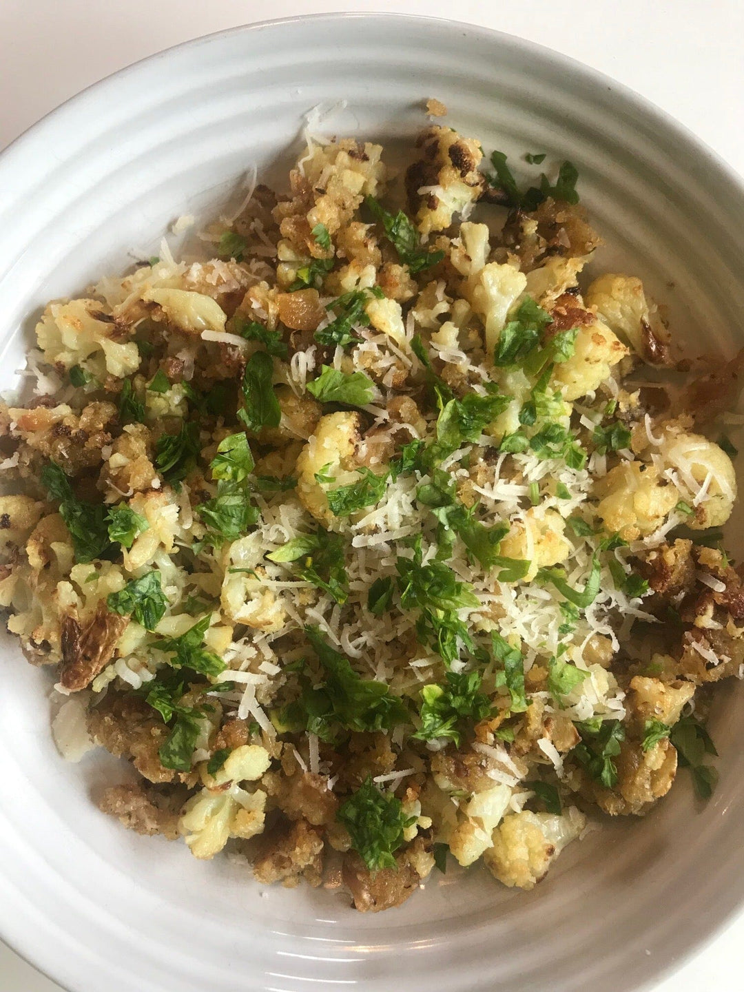 roasted cauliflower