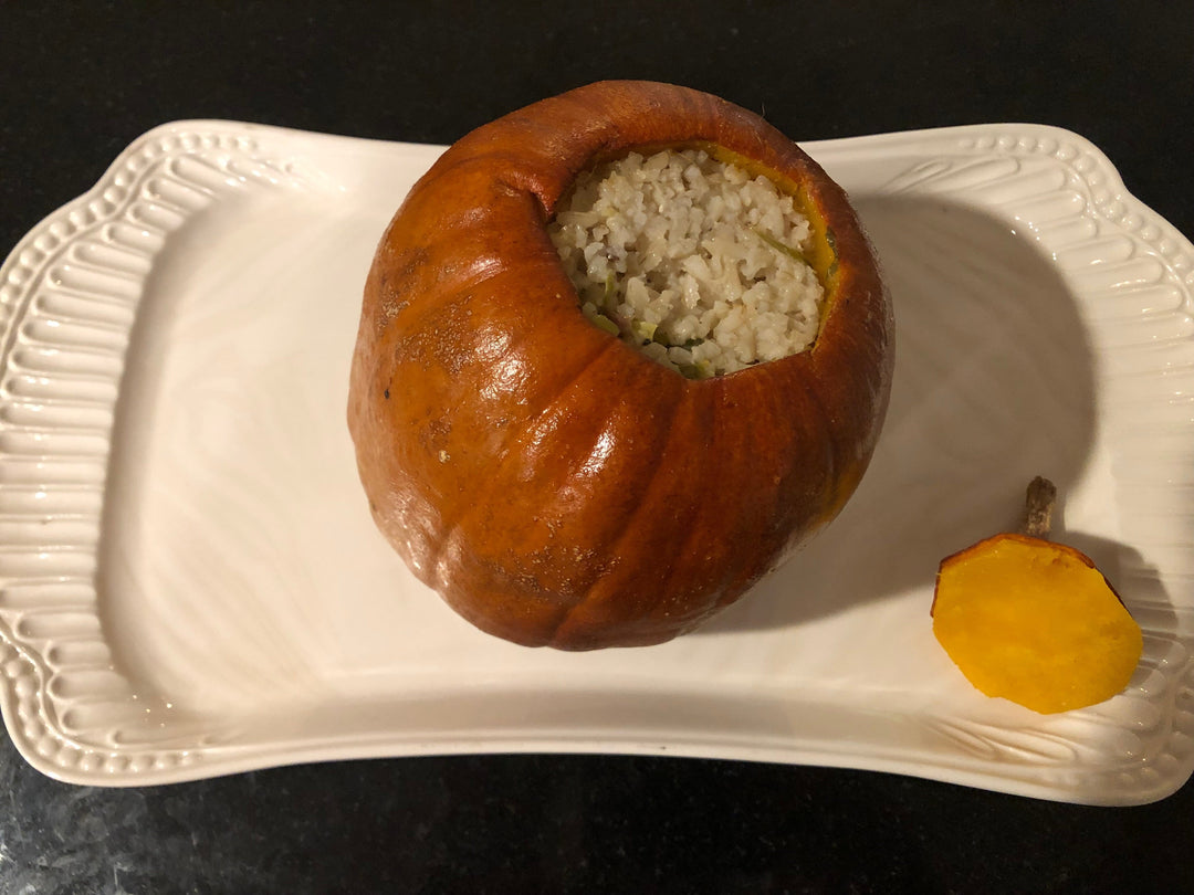 pumpkin baked rice