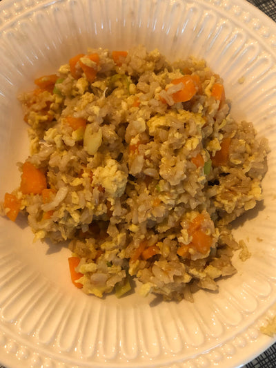 Egg Fried Brown Rice