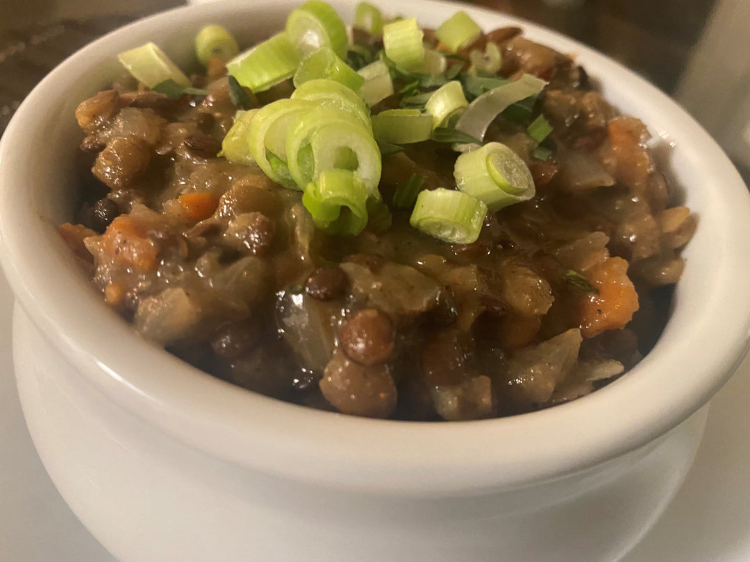 lentil and mung bean curry