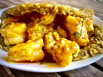 Thyme for Shrimp with Aioli