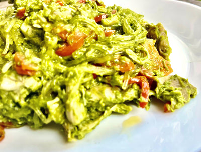Pesto Chicken Noodles