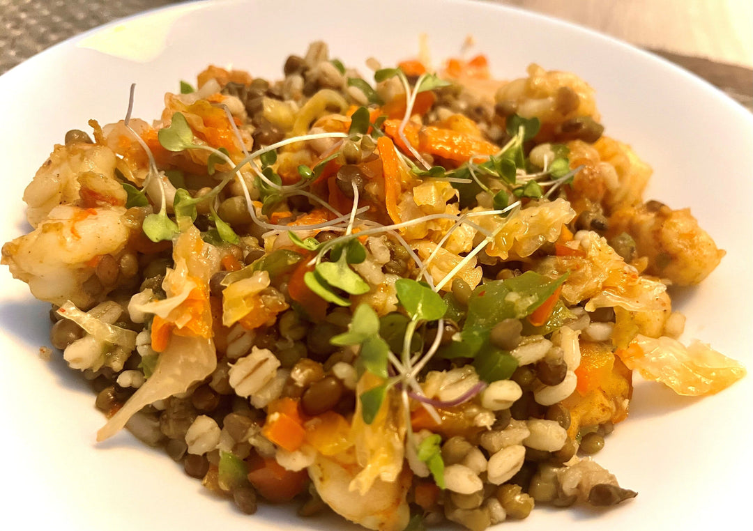 Kimchi Shrimp Fried Rice