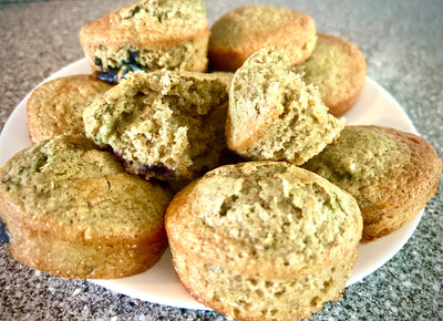Almond and Blueberry Muffins