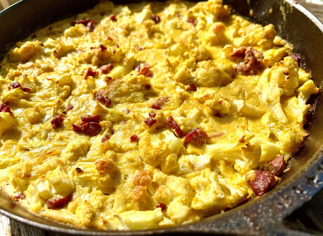 Sausage And Cauliflower Bake