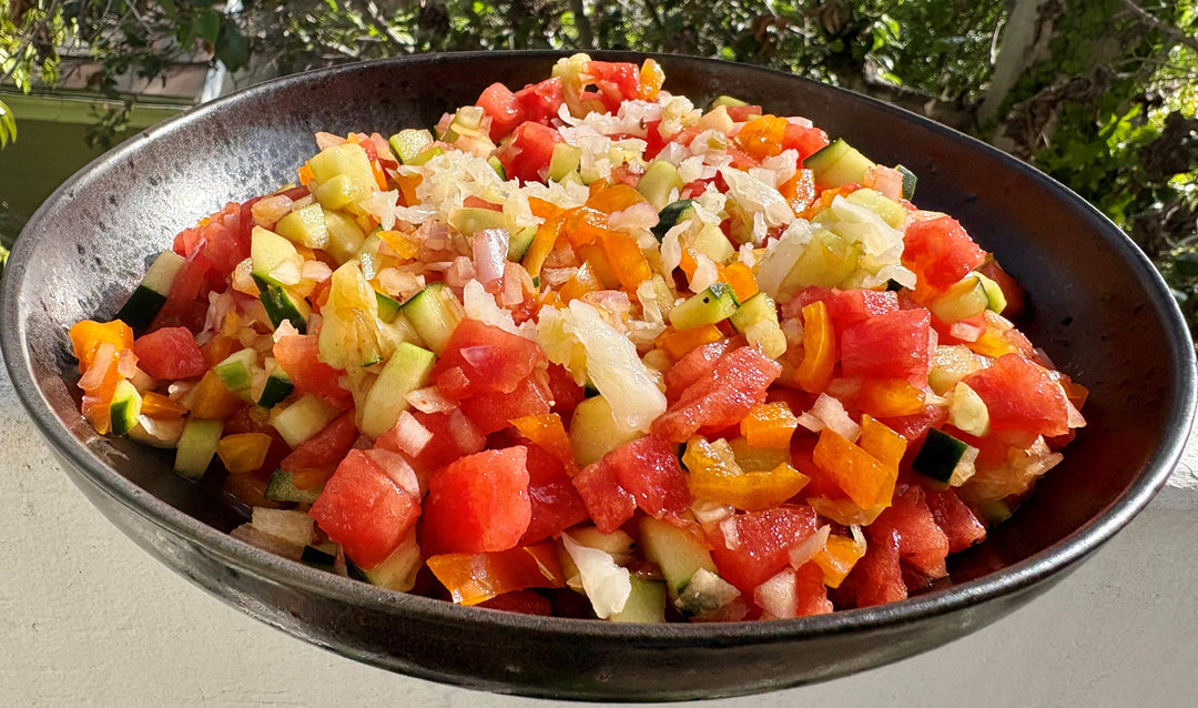 Watermelon Crunch Salad