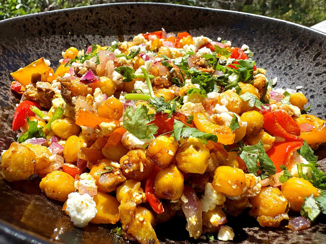 Chickpea and Feta Bowl
