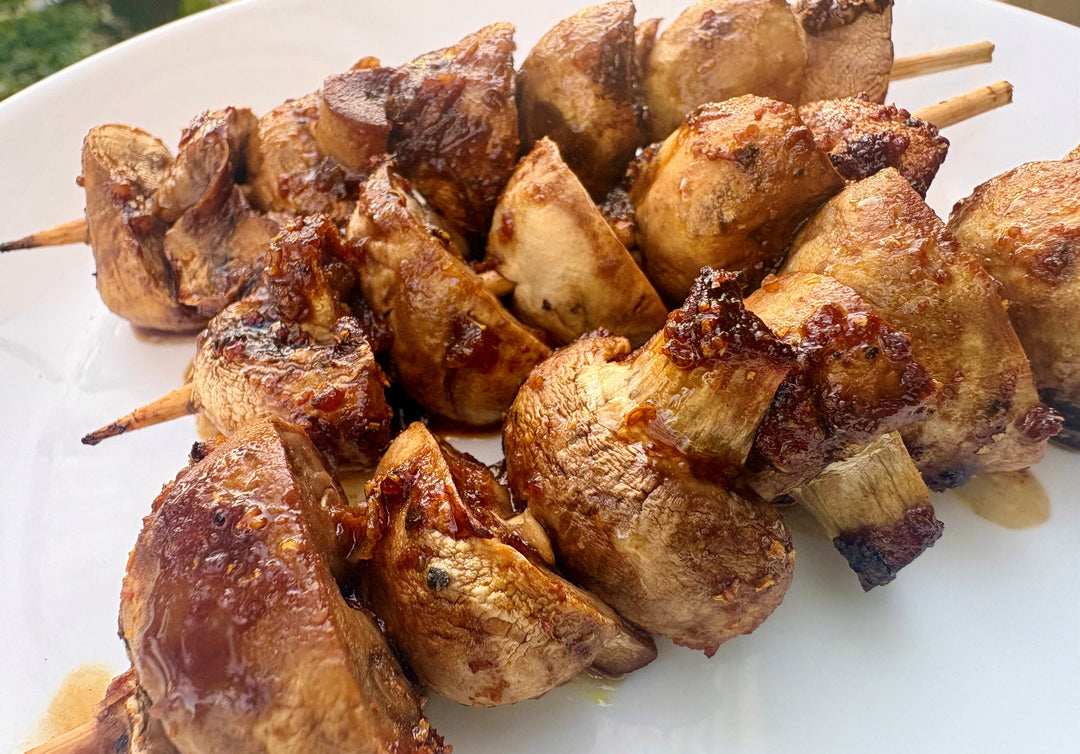 Mushroom Skewers