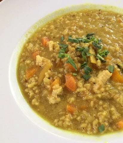 Thai Coconut Soup with Turmeric