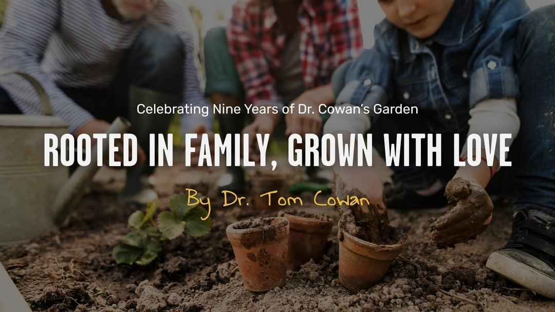 Celebrating 9 years at Dr. Cowan's Garden