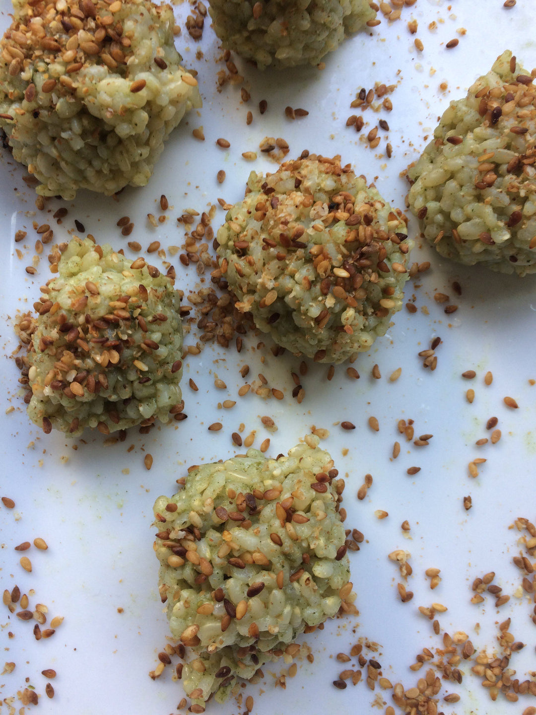 Savory Sesame Rice Balls