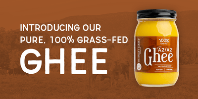 Introducing Our Pure, 100% Grass-Fed Ghee