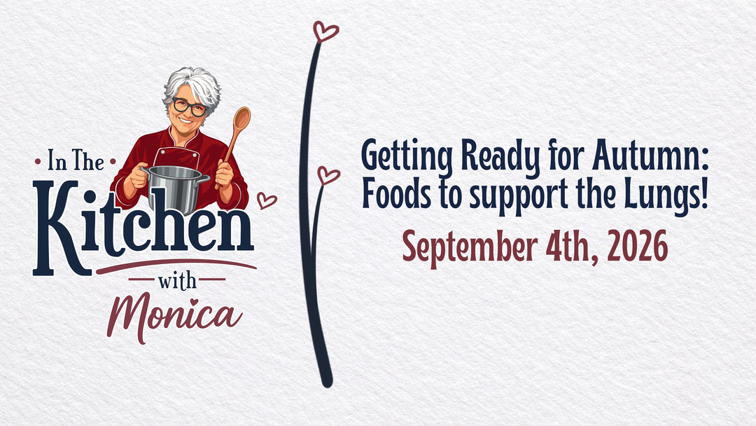 Getting Ready for Autumn: Foods to support the Lungs! - 9/3/26