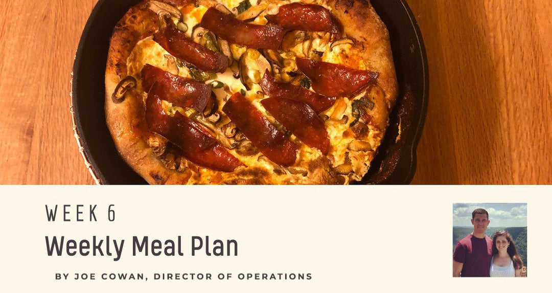 Week 6: Weekly Meal Plan