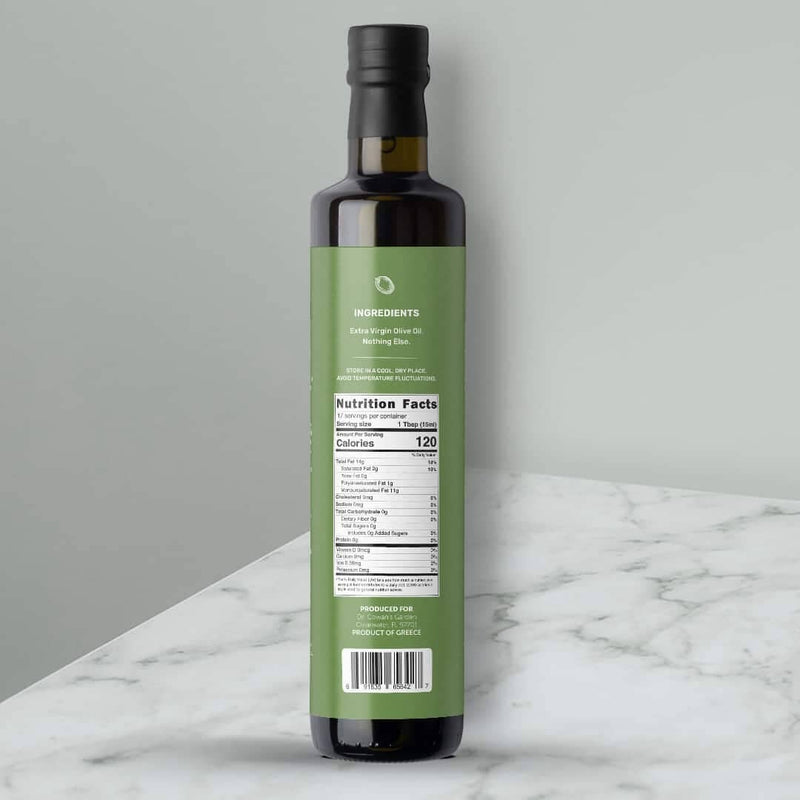 300 Polyphenol Organic Extra Virgin Olive Oil – Dr. Cowan's Garden