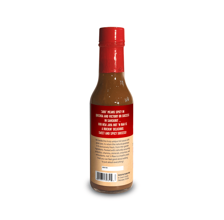Jaya Raw Fermented Probiotic Hot Sauce - Dr. Cowan&