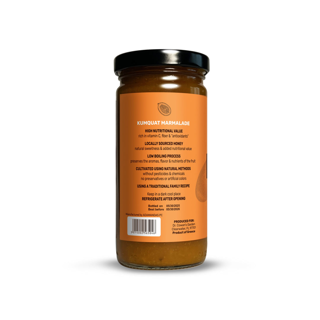 Kumquat Marmalade with Honey - Dr. Cowan&