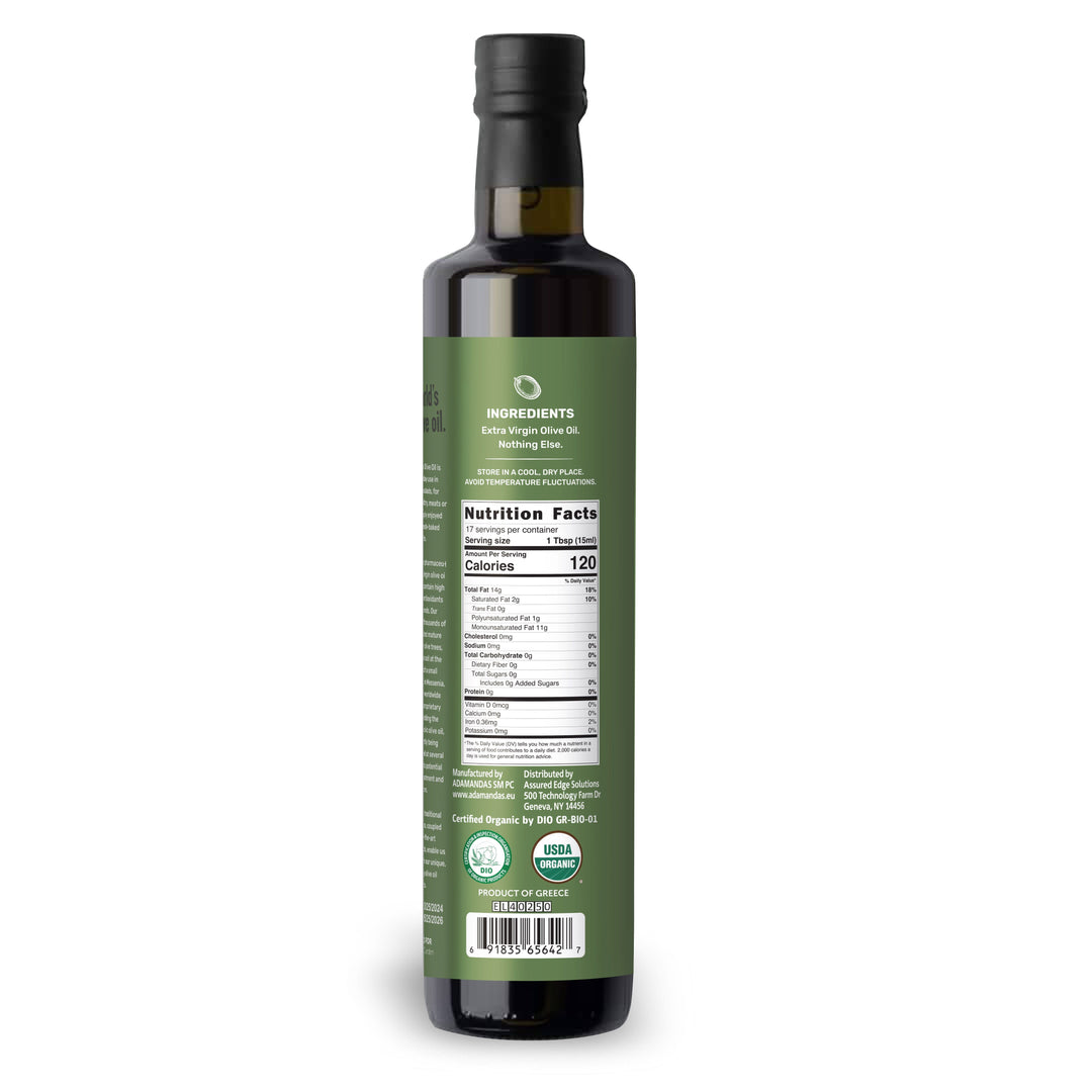 300+ Polyphenol Organic Extra Virgin Olive Oil - Dr. Cowan&