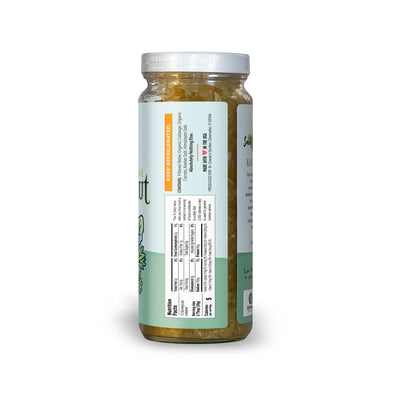 Raw Probiotic Organic Sauerkraut – Carrot
