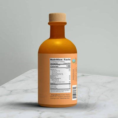 Mandarin Orange Infused High Polyphenol Extra Virgin Olive Oil