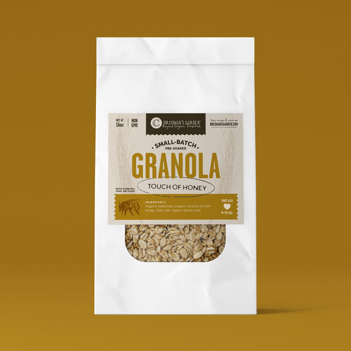 Small-Batch Sprouted Granola – Touch of Honey - Dr. Cowan&