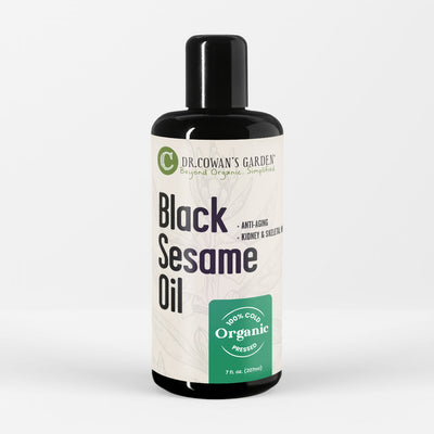 Certified Organic Black Sesame Seed Oil