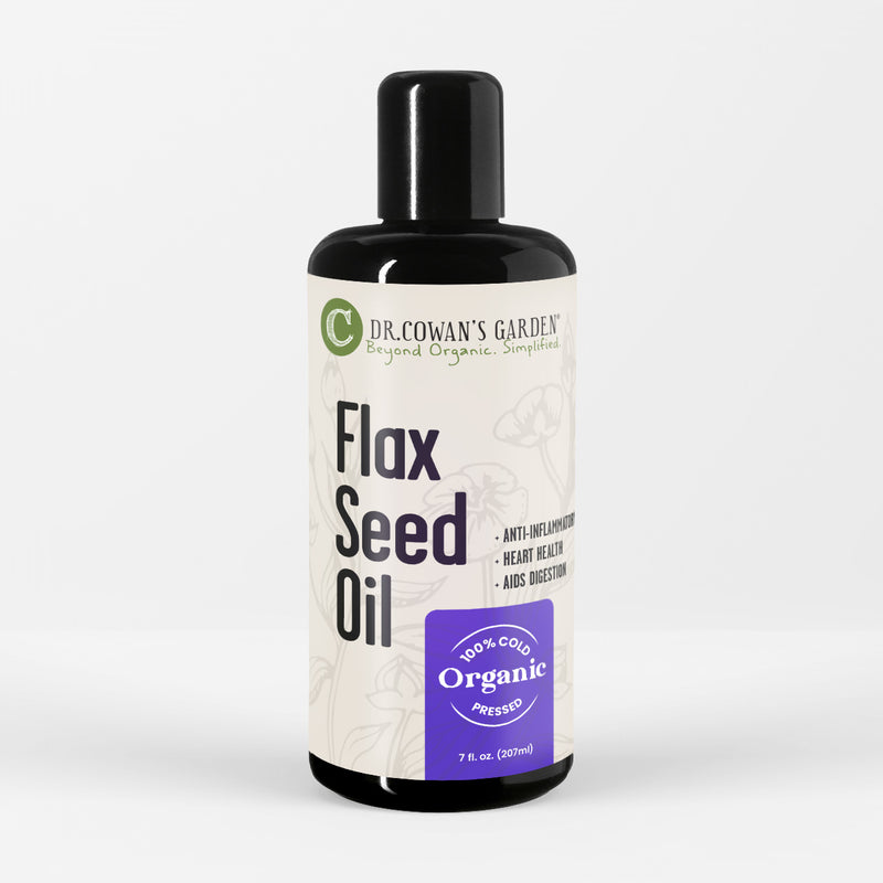 Certified Organic Flax Seed Oil