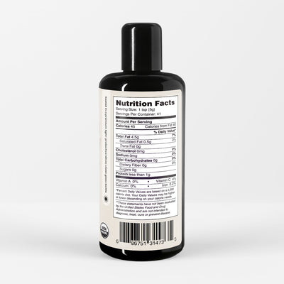 Certified Organic Flax Seed Oil