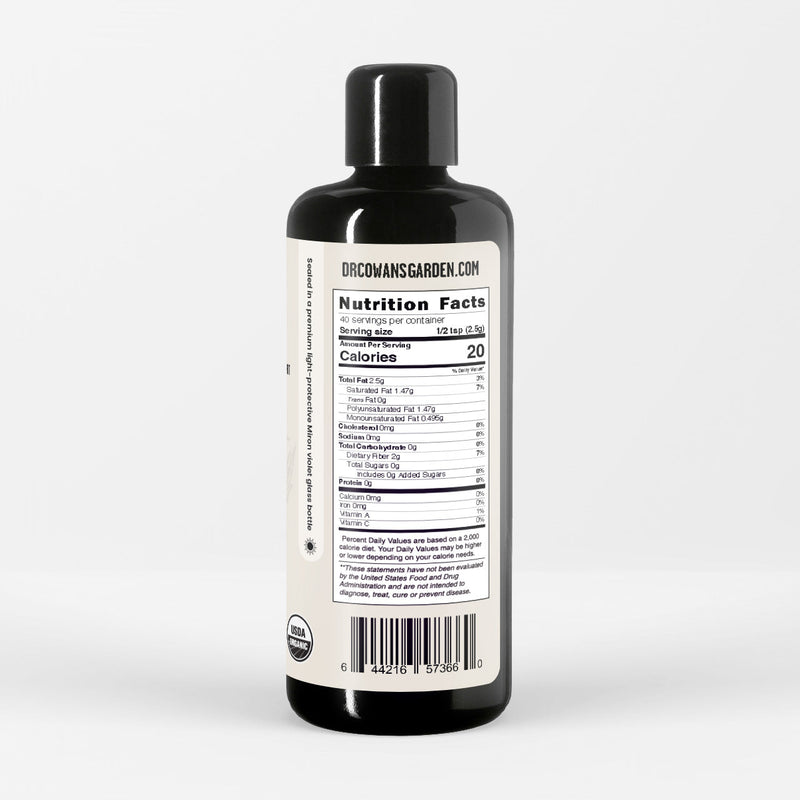 Certified Organic Milk Thistle Oil