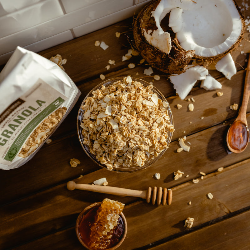 Small-Batch Pre-Soaked Granola – Classic Coconut