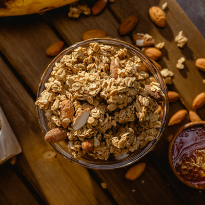 Small-Batch Pre-Soaked Granola – Banana Muffin