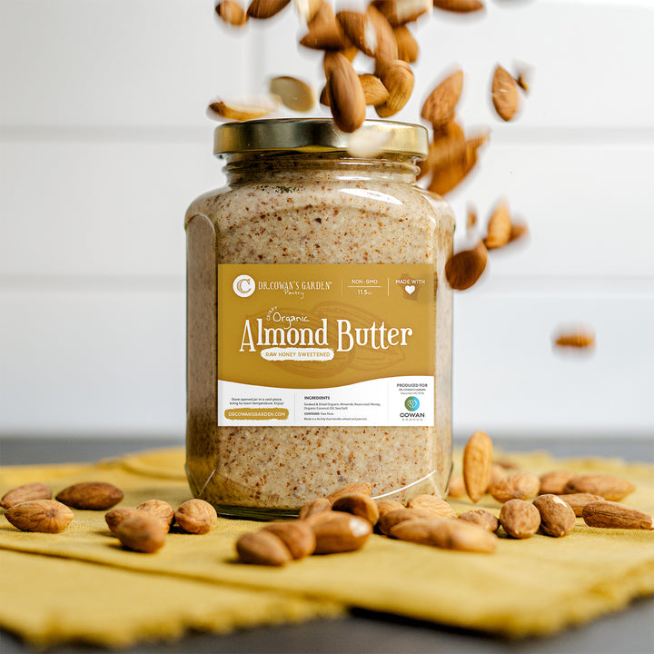 Organic Almond Butter - Dr. Cowan&