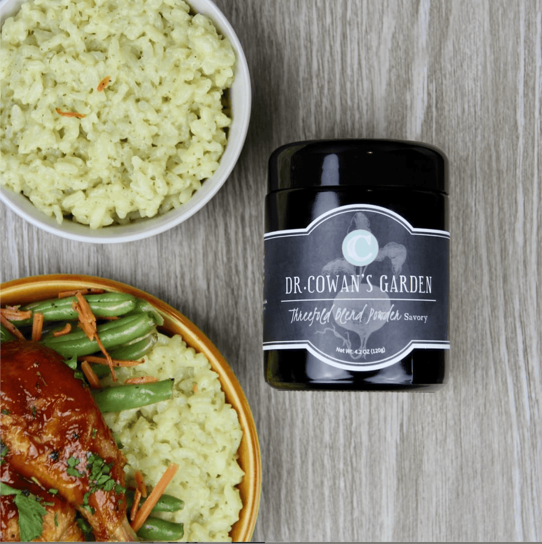 Organic Threefold Blend Powder - Savory (Refill Pouch) - Dr. Cowan&