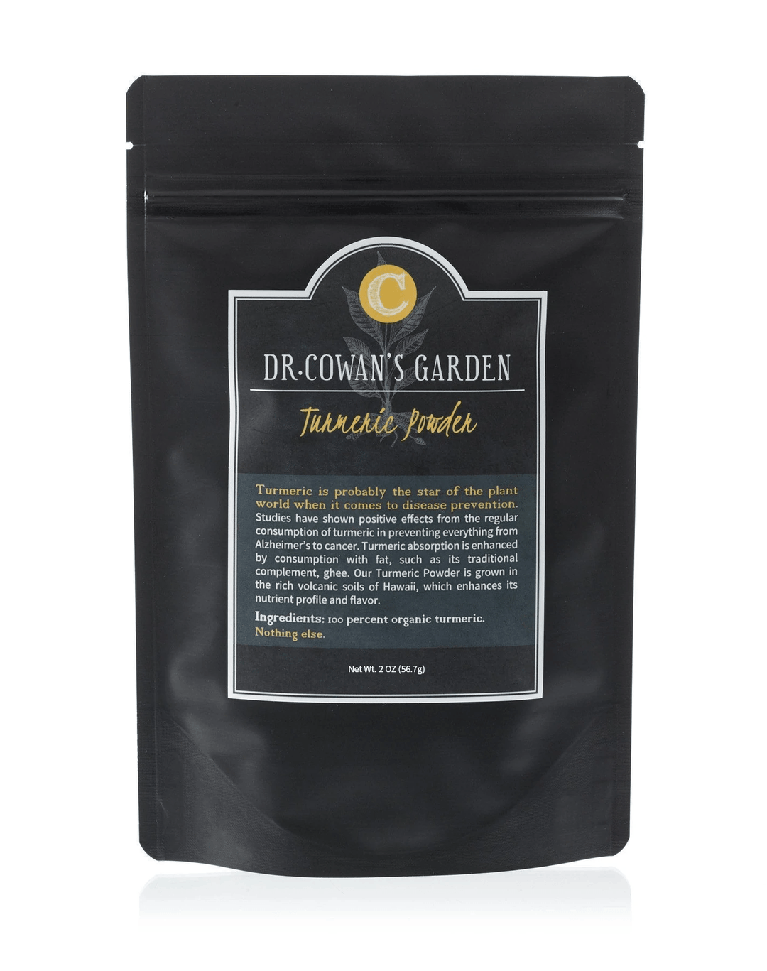 Organic Turmeric Powder (Refill Pouch) - Dr. Cowan&