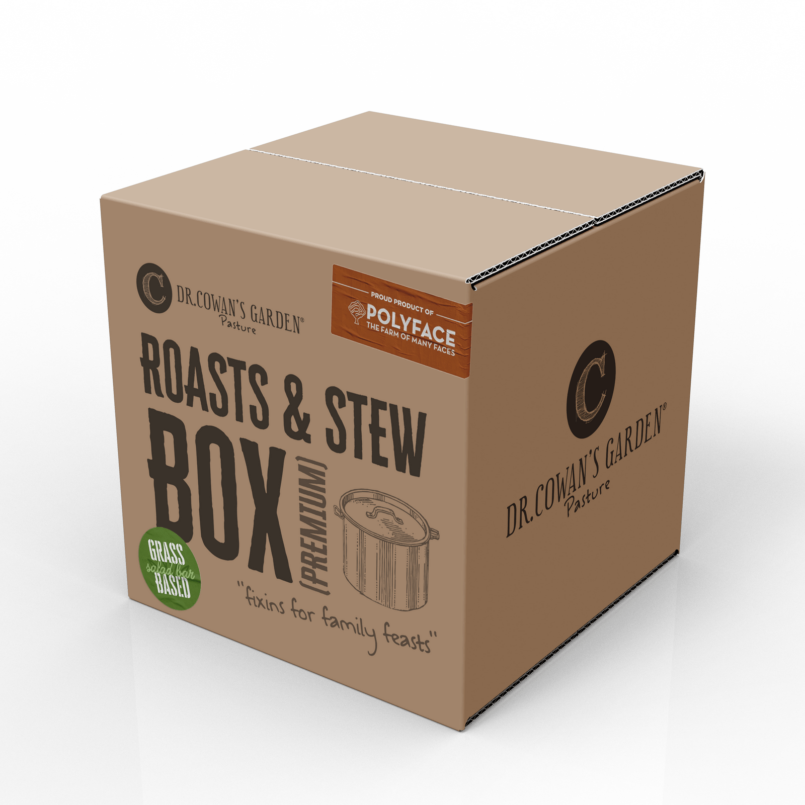 Pasture Roasts & Stew Premium Box - Dr. Cowan's Garden