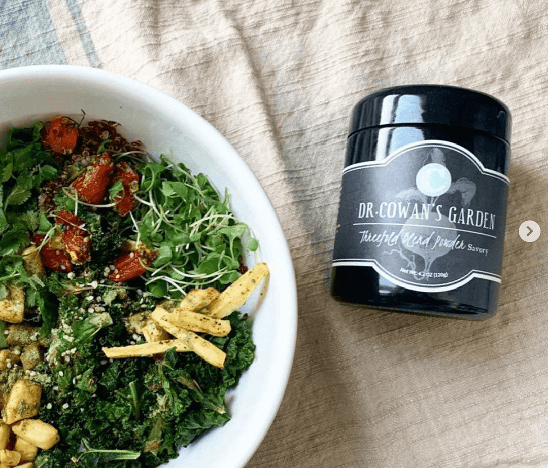 Organic Threefold Blend Powder - Savory - Dr. Cowan&