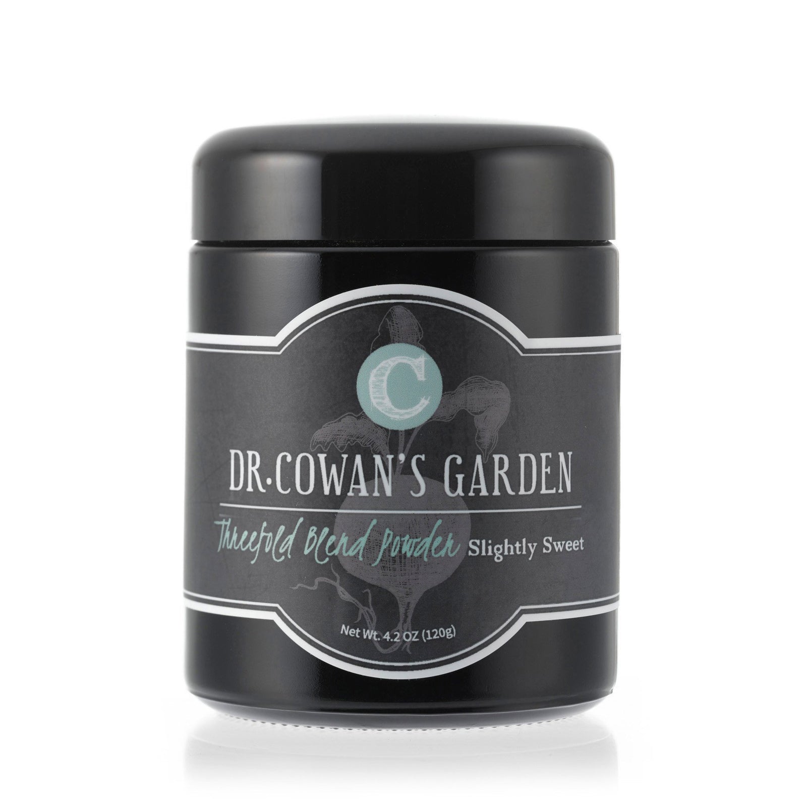 Organic Threefold Blend Powder - Slightly Sweet - Dr. Cowan's Garden